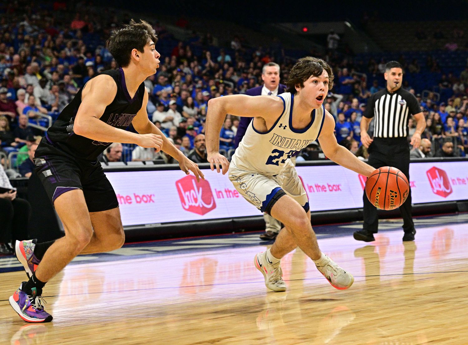 Lipan LaPoynor Texas boys basketball 2A UIL state championship 031123 Tom Dendy 4